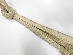 正絹　撚り房　手組帯締め